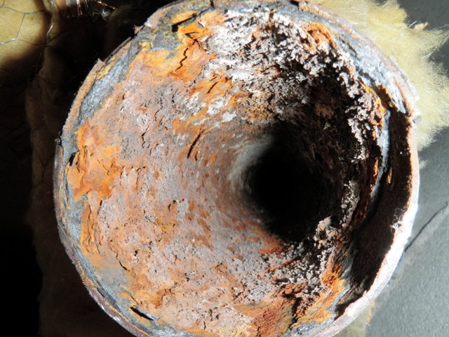 老朽排水管のFRP更生工事